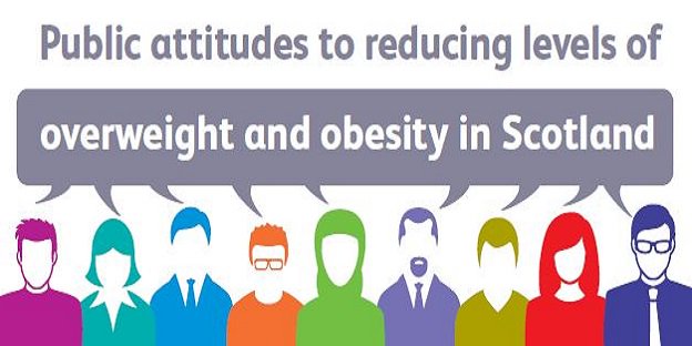 Public attitudes on obesity - graphic Public attitudes on obesity - grpahic