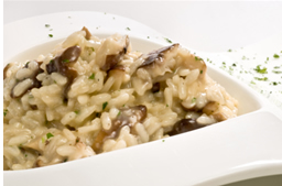  Picture of mushroom risotto