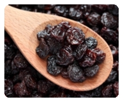Photograph of raisins