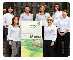 healthyliving award team